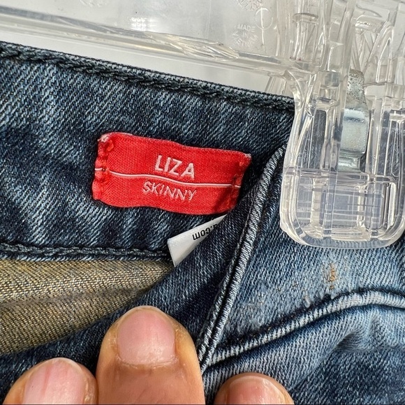 Level 99 Liza skinny blue jeans pants trousers size 28 - Picture 14 of 14